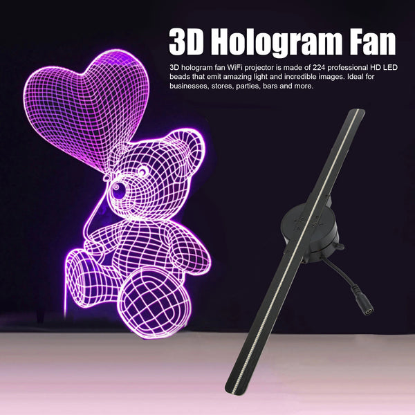 Magic Hologram Display Fan